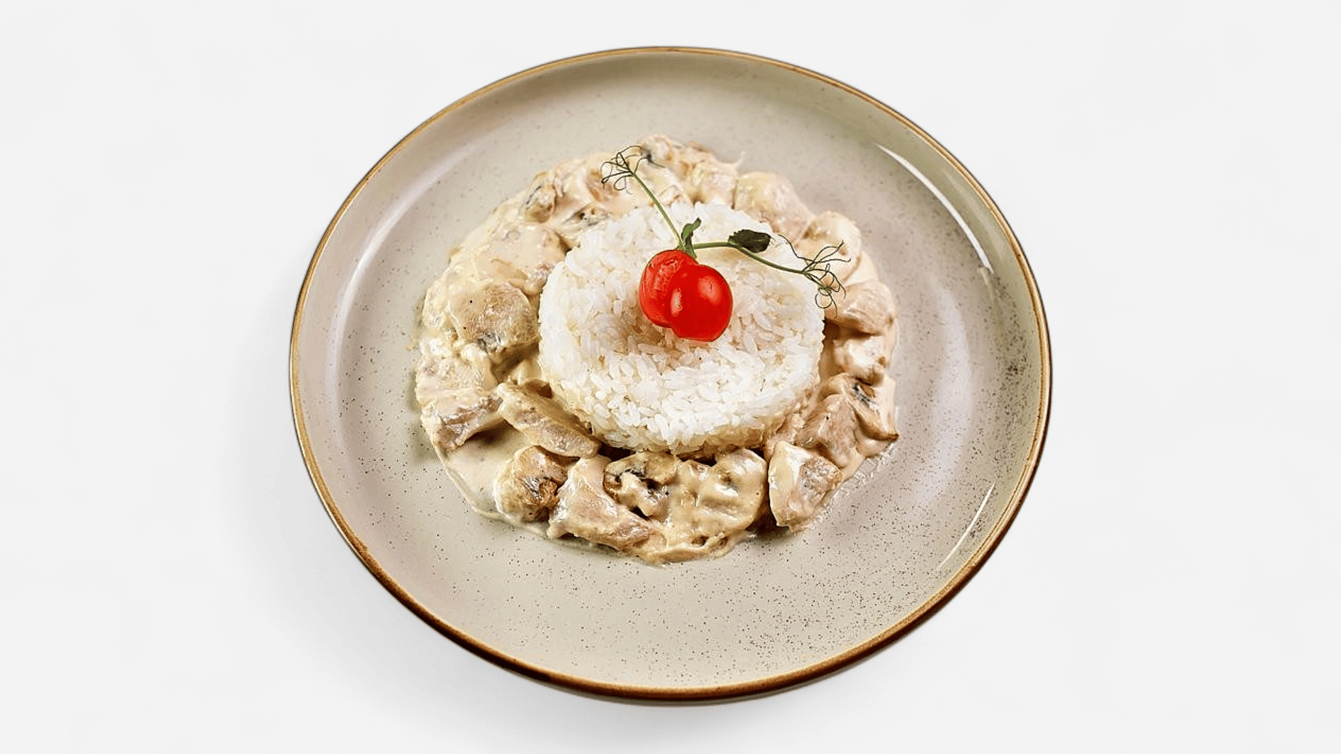 Фрикасе из курицы с рисом